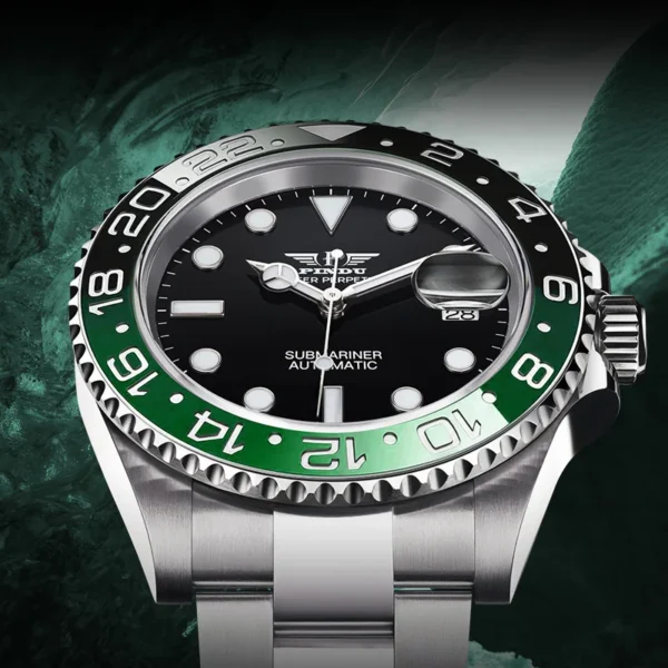 PINDU Design Luxury Water Ghost Yacht Ceramic Automatic 40mm Watch 1