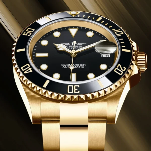 PINDU Design Luxury Water Ghost Ceramic Automatic 40mm Mechanical Watch 2