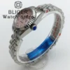 BLIGER 2024 New 26mm Pink Shell Dial Automatic Mechanical Watch For Women's NH05 Movement Sapphire Glass Women's Elegant watch 5