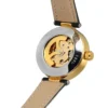FORSINING Fashion Business White Gold Skeleton Luminous Automatic Women’s Watch 5