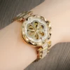 Forsining Fashion Classic Diamond Skeleton Automatic Women’s Luminous Watch 1