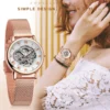 2024 High-End Luxury Steel Skeleton Fashion Women’s Mechanical Watch 2