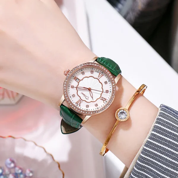 New Luxury Sport Automatic Women’s Bracelet Watch Luminous Waterproof 1