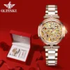 OUPINKE 3175 Original Brand Luxury Full Diamond Elegant Automatic Women’s Watch 1