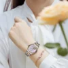 Deesio E8001B Luxury Bands Automatic Mechanical Watch Women Fashion Star Wristwatch Waterproof 30m Wrist Timepiece Ladies Clock 6