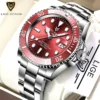 LIGE Classic Top Brand Luxury Fashion Automatic Women’s Mechanical Watch 1