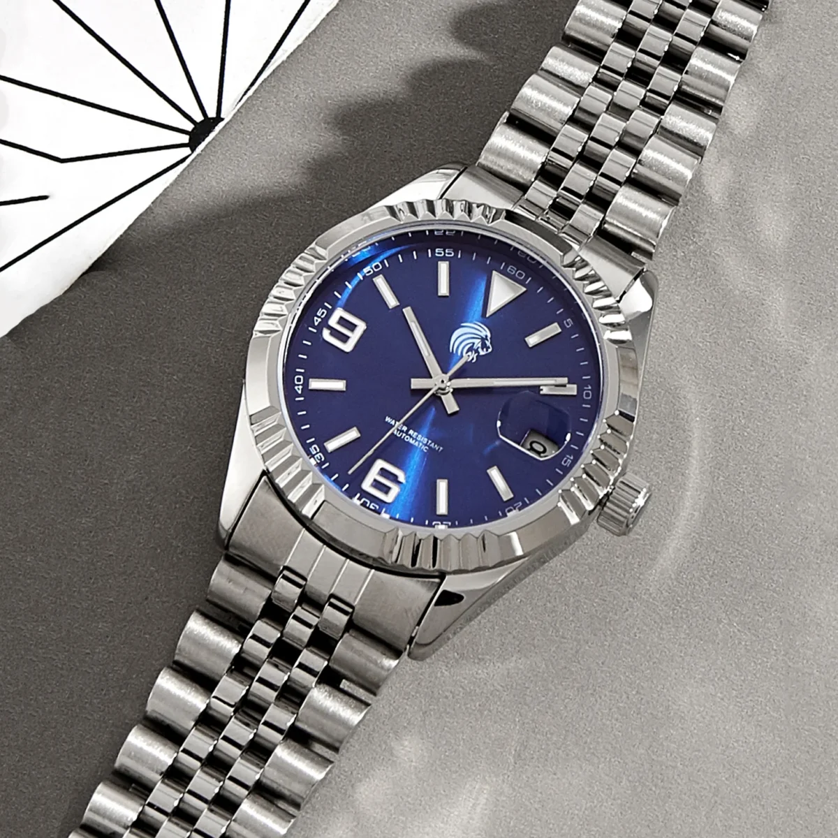 Luxury Automatic Steel Bracelet Waterproof Women’s Mechanical Watch 5