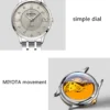 Carnival MIYOTA Movement Automatic Watch 316L Stainless Steel Sapphire Waterproof Fashion Women's Calendar Mechanical Watches 3