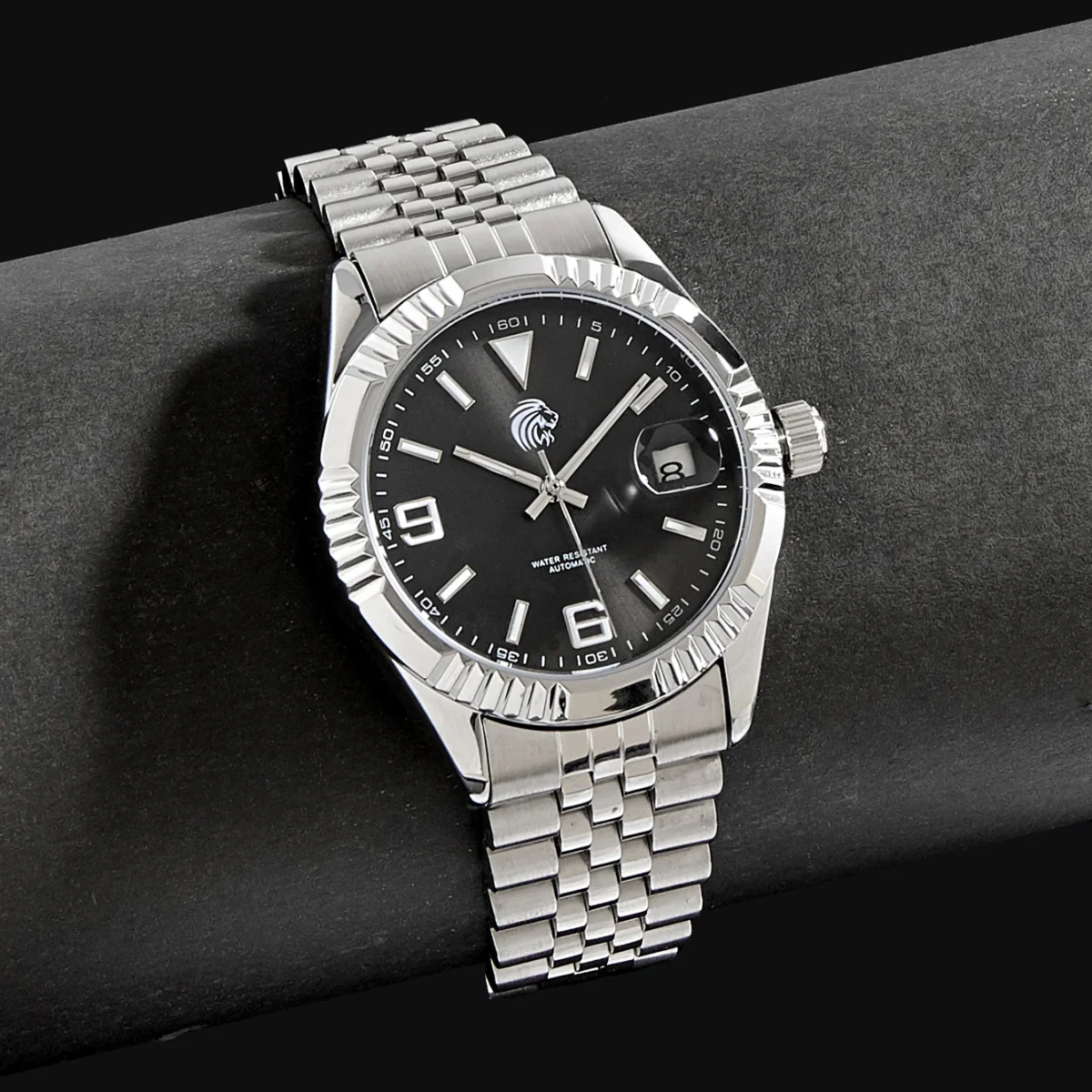 Luxury Automatic Steel Bracelet Waterproof Women’s Mechanical Watch 3