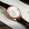 BORMAN Men's Luxury Watch 41MM Automatic Watches Mechanical Wristwatch Ulththin Waterproof Sapphire Small Rotor Butterfly Clasp 5
