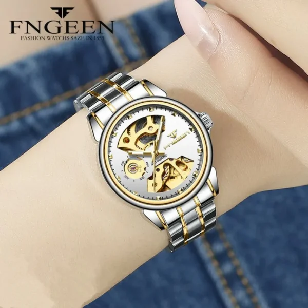 Fashion Luxury Brand Sport Luminous Automatic Women’s Casual Watch 1