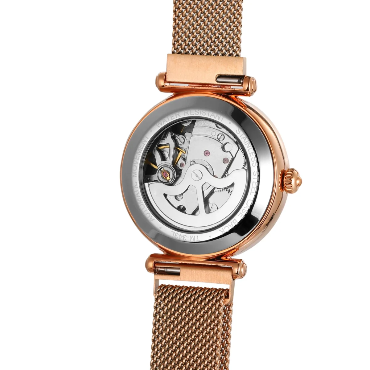 Forsining Creative Starry Sky Fashion Skeleton Self-Winding Women’s Watch 6