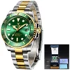LIGE Luxury Bracelet Automatic Elegant Ladies Mechanical Watch 6