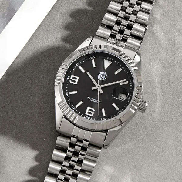 Luxury Automatic Steel Bracelet Waterproof Women’s Mechanical Watch 1