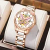 ORKINA New Luxury Ceramic Diamond Butterfly Automatic Women’s Watch 5