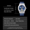 PINDU Design Top Brand Luxury Fashion Business Automatic Watch 3