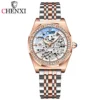 CHENXI New Luxury Brand Elegant Rose Gold Automatic Stainless Steel Women’s Watch 1
