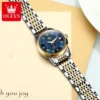 OLEVS Luxury Automatic Luminous Stainless Steel Women’s Mechanical Watch 4