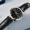 Carnival High End Series IW Top Luxury Brand Women Automatic Mechanical Watch Leather Strap Waterproof Women Wristwatch Casual 1