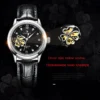 Diamond Four-Leaf Clover Luxury Automatic Women’s Rose Leather Watch 6