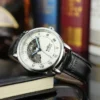 WINNER Fashion Trend Men's and Women's Watches Waterproof Silver Case Watches Automatic Mechanical Watches 3