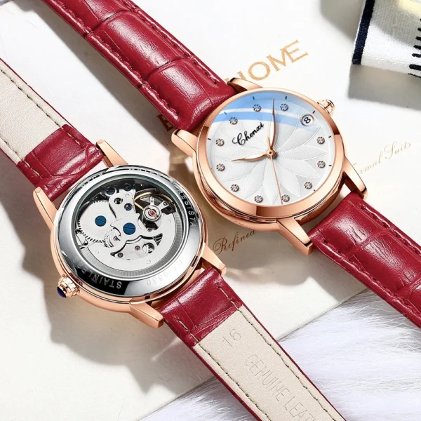 CHENXI CX-8833 New Luxury Top Brand Rose Gold Automatic Women’s Watch 1