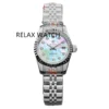 26mm Various Colors Style Women's Mechanical Watch Natural Shell Dial Japanese NH05 Movement 5