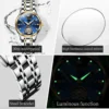 OLEVS 6608 Luxury Business Skeleton Automatic Women’s Stainless Steel Watch 4
