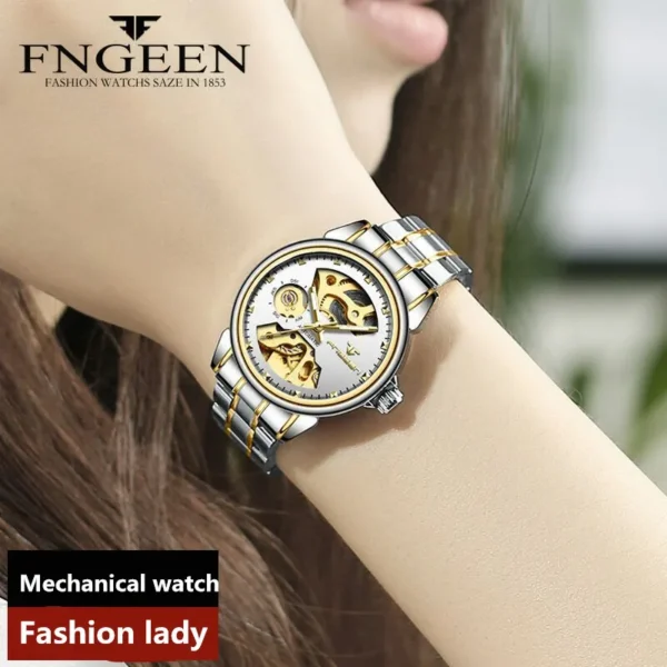 Fashion Luxury Brand Sport Luminous Automatic Women’s Casual Watch 2