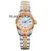 26mm Various Colors Style Women's Mechanical Watch Natural Shell Dial Japanese NH05 Movement 6