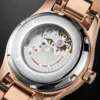 CARNIVAL New Luxury Rose Gold Blue Dial Automatic Women’s Dress Watch 5