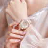 Luxury Mechanical Women's Watches ORKINA Designer Skeleton Elegant Ceramics Strap Waterproof Ladies Wristwatches Girls Dress Watch 4