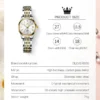 OLEVS Luxury Elegant Automatic Women’s Luminous Steel Bracelet Gift Set 5