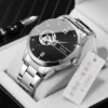 SKROX Original Top Brand Luxury Stainless Steel Skeleton Automatic Movement Male Watch for Men Mechanical Elegant Wrist Watches 2