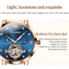 JSDUN Original Design Women's Flywheel Automatic Mechanical Watch Fashion Business Luxury Waterproof Wristwatches For Women 8832 5