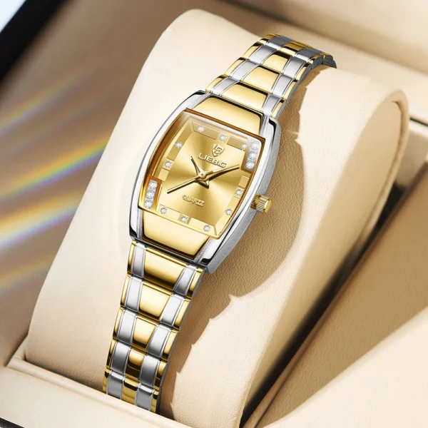 LIEBIG Ladies Watch Luxury Quartz Movement Watches For Women Fashion Outdoor Time Sports Simple 3Bar Waterproof Wristwatches 1