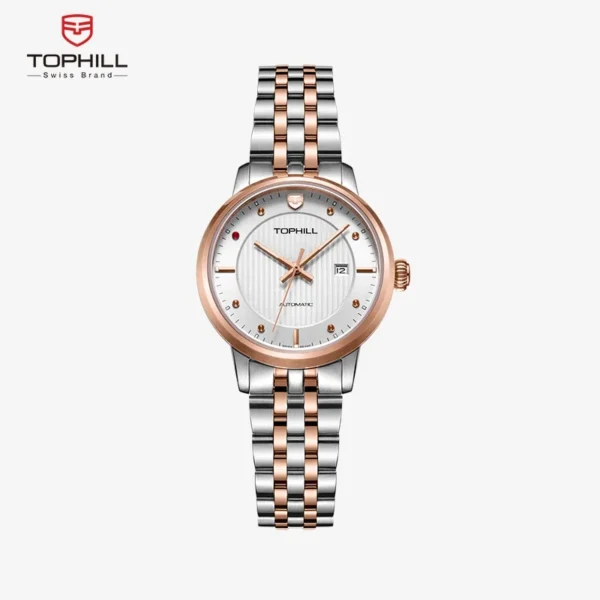 TOPHILL Watches for women Automatic movement women's watch Mechanical watches Luxury women watch 316L Stainless Steel 1