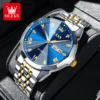 OLEVS 9931 Top Sale Men's Watches Fashion Trend Quartz Wristwatch Original Waterproof Stainless Steel Watch for Man Date Week 2