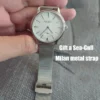 Seagull New Business Watch Men's Mechanical Wristwatches 50m Waterproof Leather Valentine Male Watches relogio masculino 6075 2