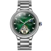 A green