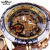 Winner Mechanical Sport Design Bezel Fashion Watch Mens Watches Top Brand Luxury Montre Homme Clock Men Automatic Skeleton Watch 1