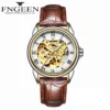 Relogio Feminino Women Watches Self Wind Automatic Mechanical Wristwatches Tourbillon Skeleton Hodinky Female Orologio Meccanico 3