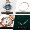 JSDUN Original Design Women's Flywheel Automatic Mechanical Watch Fashion Business Luxury Waterproof Wristwatches For Women 8832 4