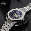 FEICE Automatic Mechanical Luxury Watch Men  Stainless Steel Watches Luminous Waterproof Watch for Men Skeleton FM019 4