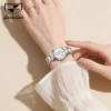 JinShiDun 8987 Fashion Elegant Lady Watch Classics Simple Swiss Movement Waterproof Quartz Watch for Women Date Luminous Watch 4