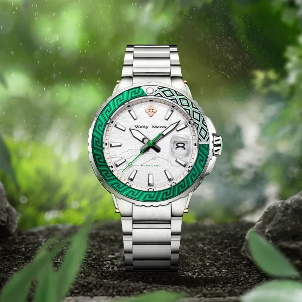 WM Watch Automatic Mechanical Original Brand Watches Limited Edition Landform Terrain Series Dive Welly Merck Wrist Watch WM001 2