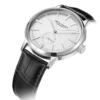 Seagull New Business Watch Men's Mechanical Wristwatches 50m Waterproof Leather Valentine Male Watches relogio masculino 6075 6