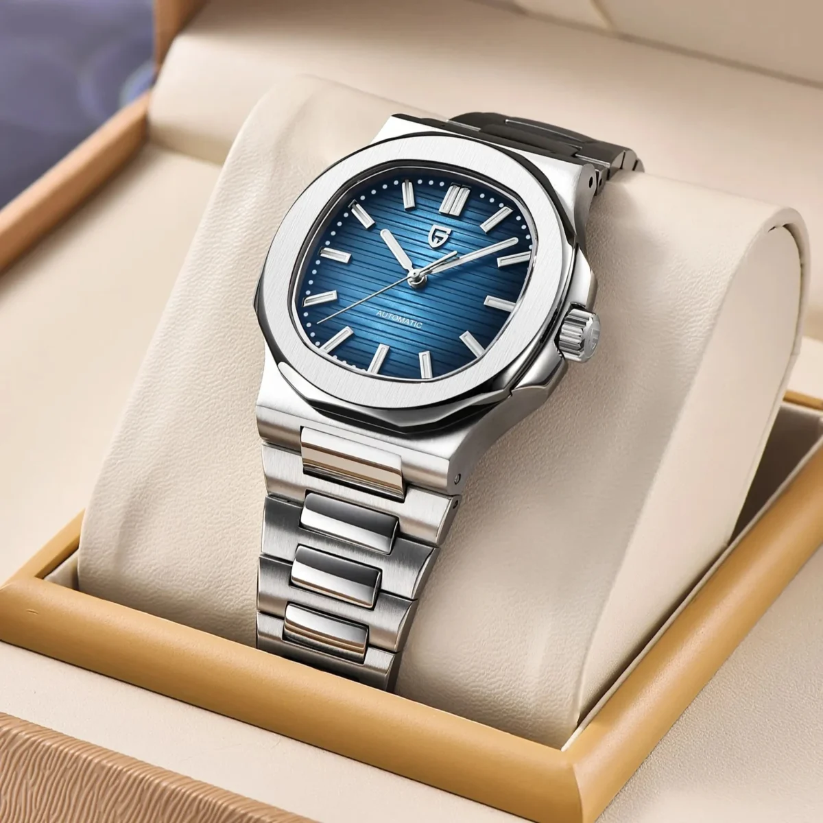 PAGANI DESIGN 2024 New Sport Elegance Quartz watch for men 100M Waterproof Sapphire Mechanical watch 40MM Automatic men watch 5
