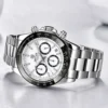 Relojes Hombre 2024 BENYAR New  Watches Men Luxury Brand Chronograph Male Sport Watches Waterproof Stainless Steel Quartz  Watch 6