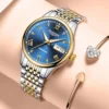 GUANQIN Women’s Watch Fully Automatic Mechanical Luxury Fashion Waterproof Luminous Watch for Woman Stainless Steel Calendar 3
